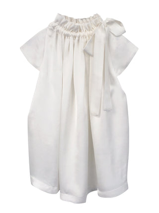 Sali Soft White Blouse