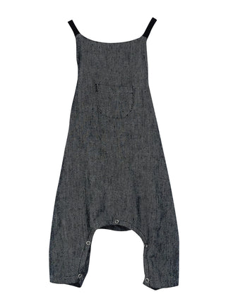 Oreto Black Overalls