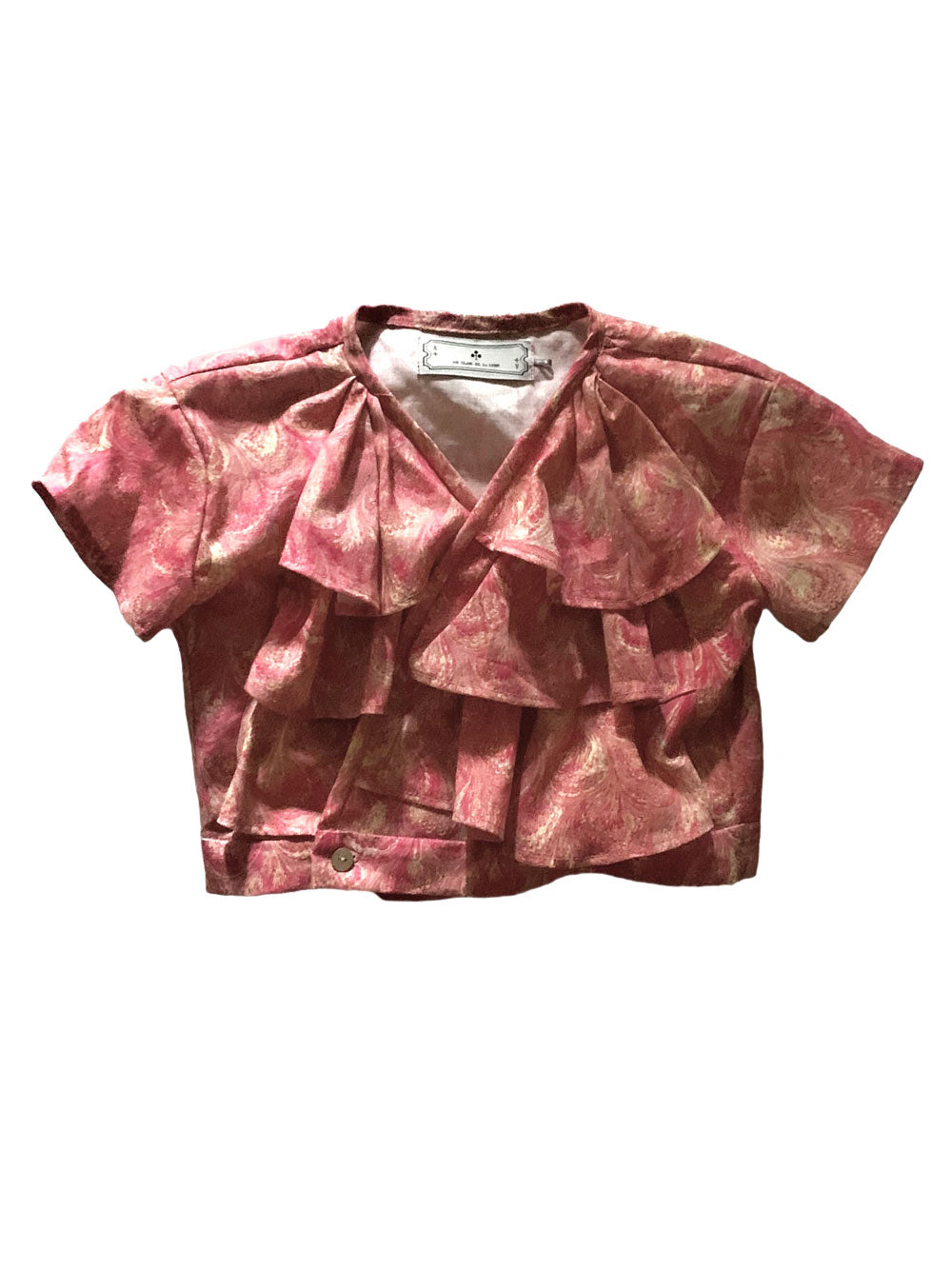 PREORDER: Feather Frill Blouse