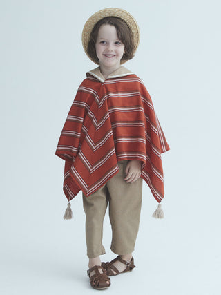 Multi Stripes Poncho