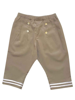 Au Clair Beige Sailor Pants