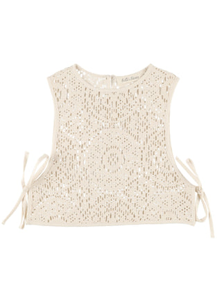 Sleeveless Crochet Top