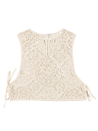 Sleeveless Crochet Top