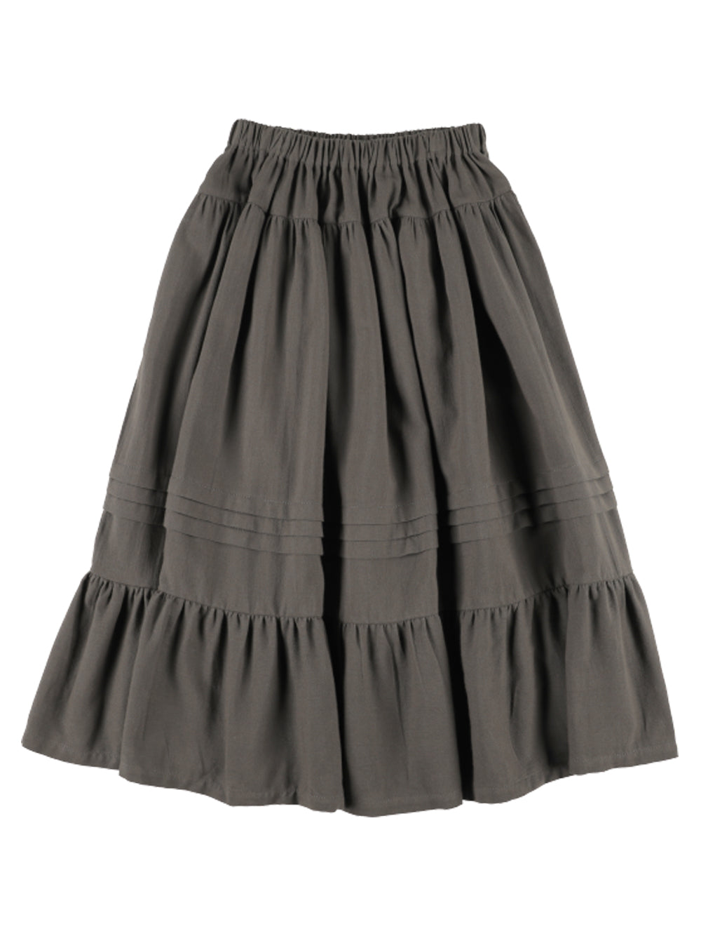 Long Ruffle Skirt