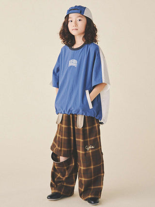 Brown Plaid Separate Pants