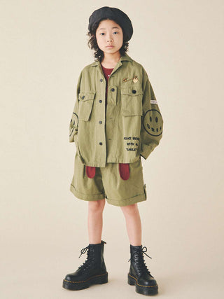 Olive Millitary Peace Jacket