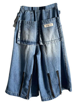 Denim Bontage Pants