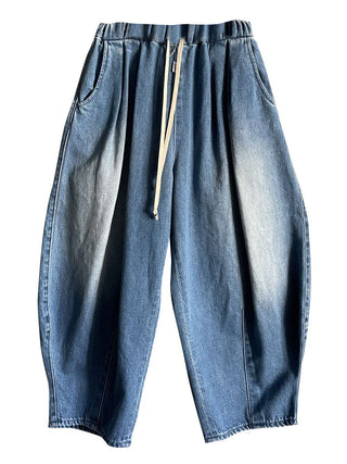 Denim Ballon Pants