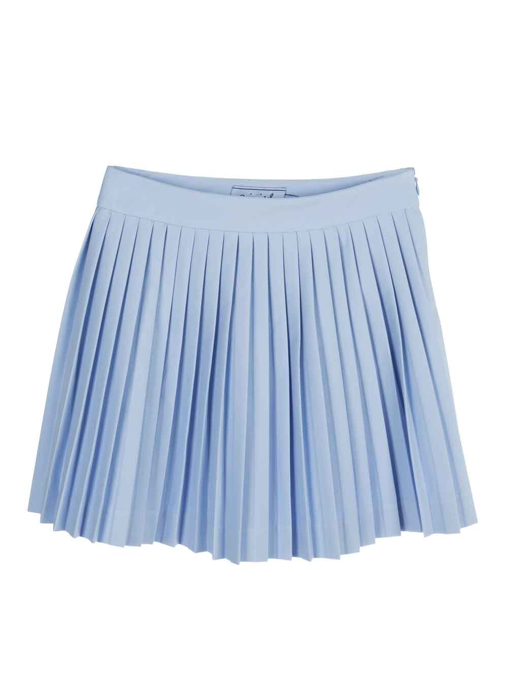 Pleated Georgette Skirt