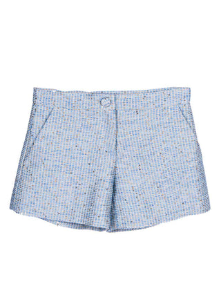 Sequins Tweed Shorts