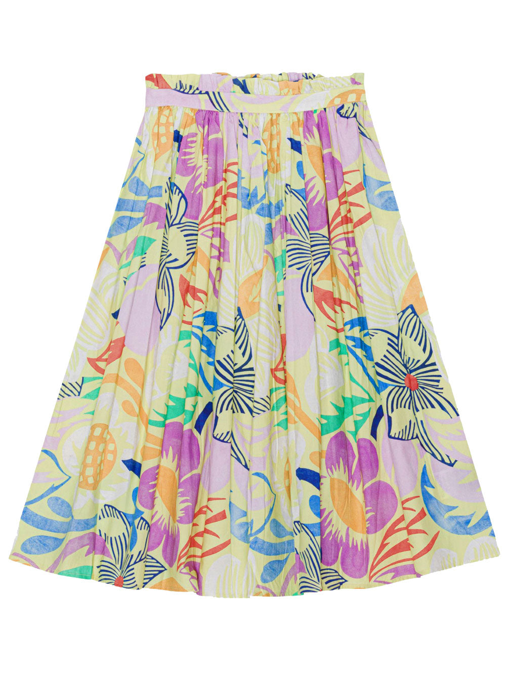 Brisali Charleston Floral Skirt