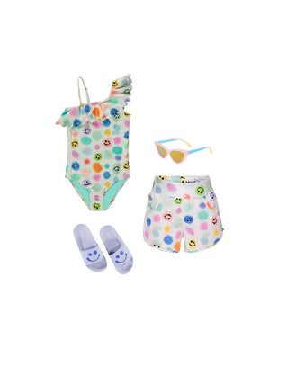 Net Painted Dots Swimsuit