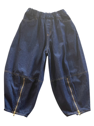 Indigo Zippered Pants