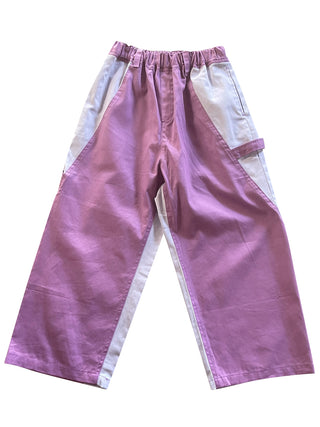 Lilac Colorblock Pants