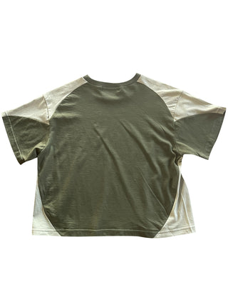 Khaki Contrast T-Shirt