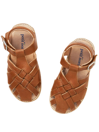 Cognac Diamond Sandals