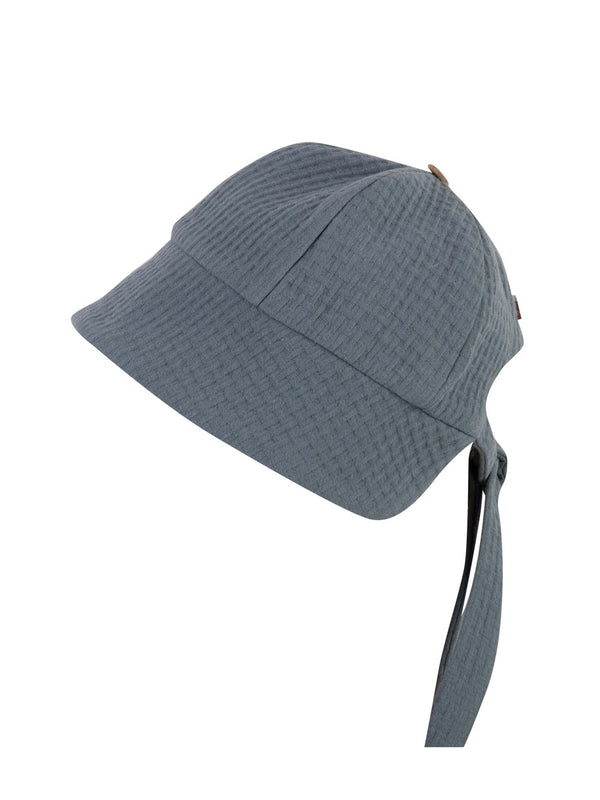 PREORDER: Blue Textured Hat - Shan and Toad - Luxury Kidswear Shop