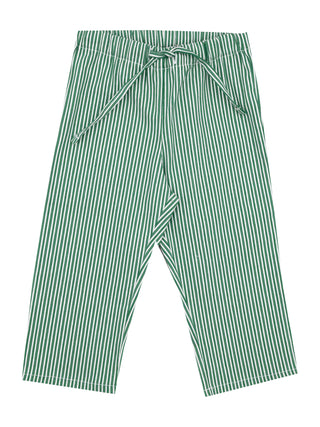 Green Striped Trousers