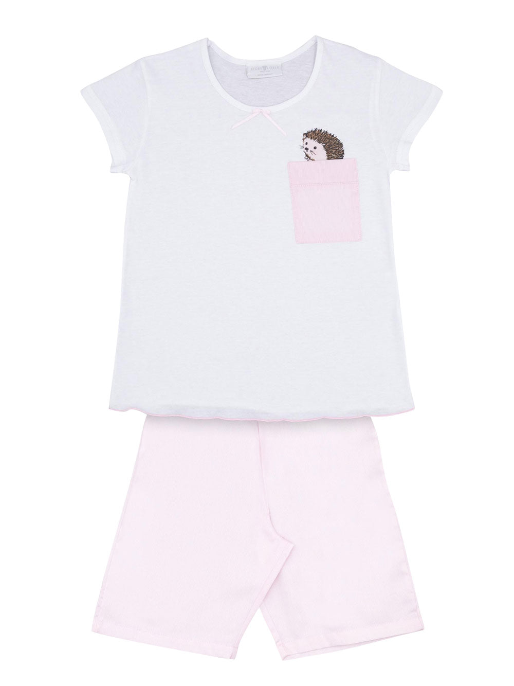 PREORDER: White x Pink Pyjama Set