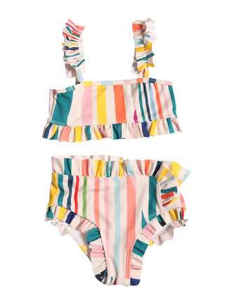 Misty Ruffled Tankini