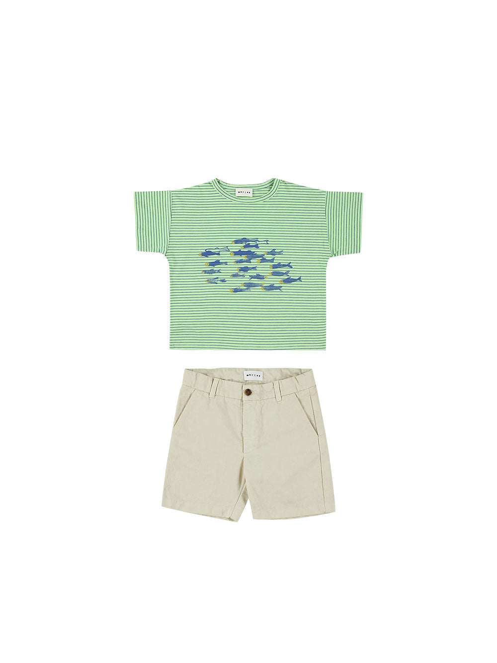 Ushi Fish Green T-shirt
