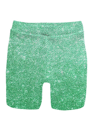 Lurex Crinkle Cycling Shorts