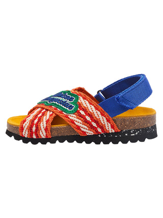 Tomatillo Orange Sandals