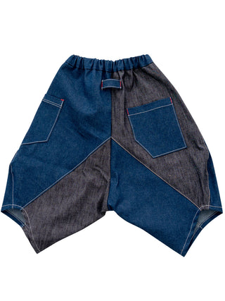 Denim Crash Shorts