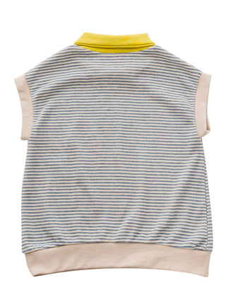 Blue Stripes Vest Tee