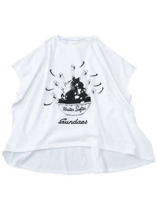 White Sundae Big Tee