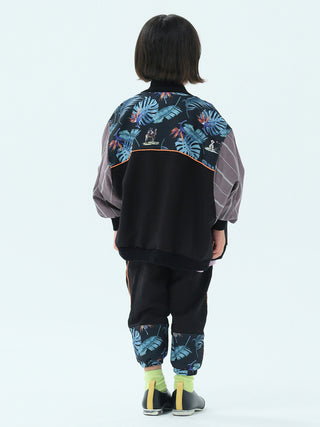 Aloha Black Spring Bomber