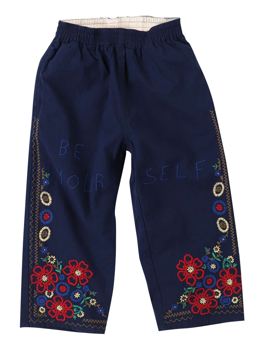 Navy "Be Yourself" Pants