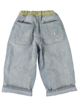 Navy Hickory Pants