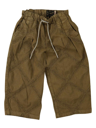 Khaki Wide Pants