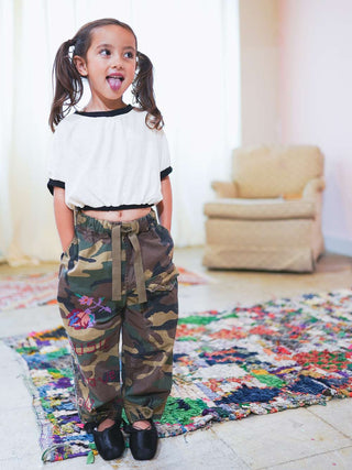 Khaki Camouflage Pants