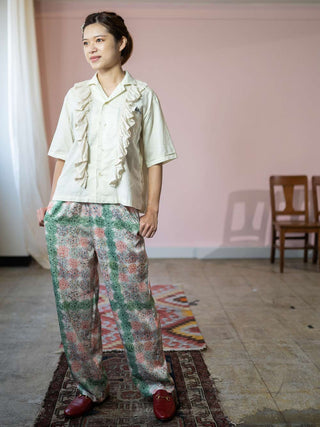 Antique Print Pants