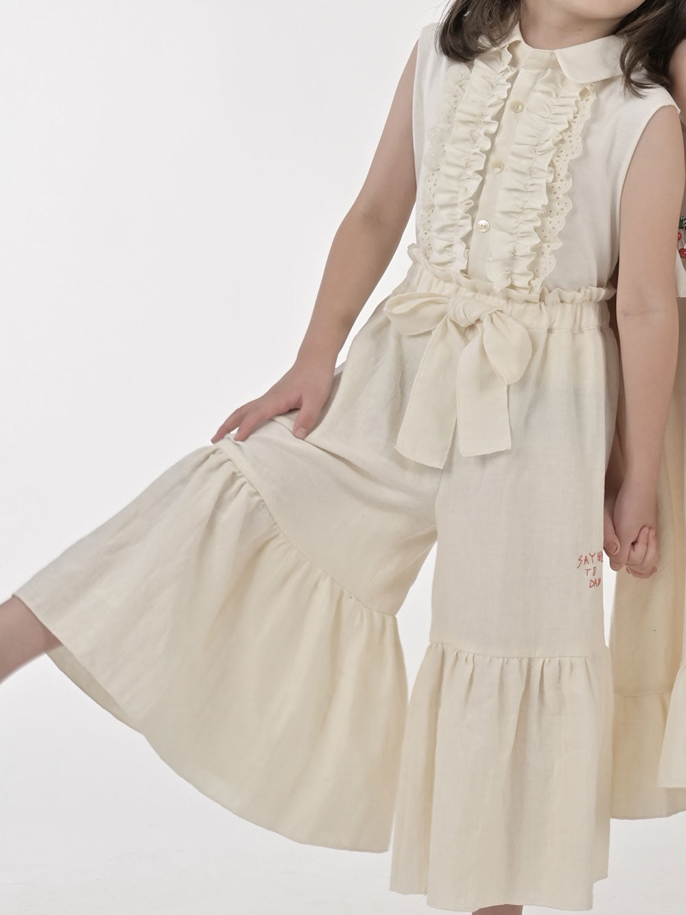 PREORDER: Wide Ruffle Trousers