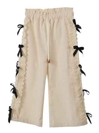 Side Ribbon Trousers