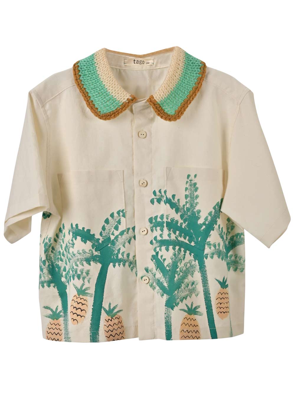 Palm Tree Painted Shirt