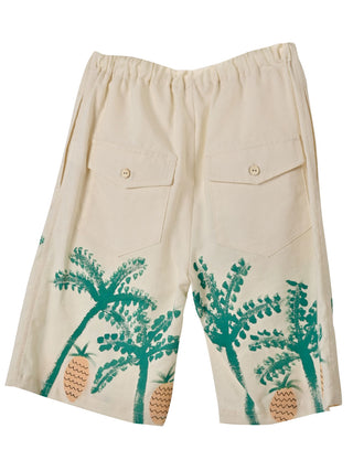 Palm Tree Painted Shorts