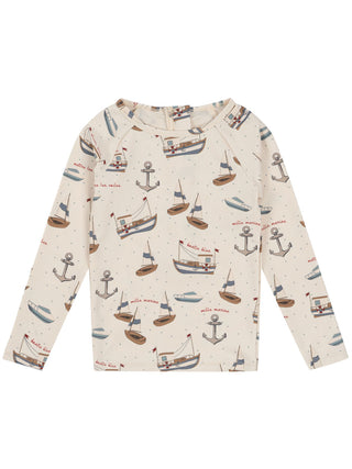 Sail Away Aster Swim Blouse