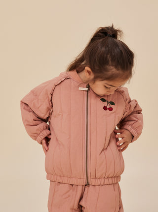 Juno Frill Bomber Jacket