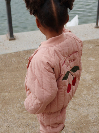 Juno Frill Bomber Jacket