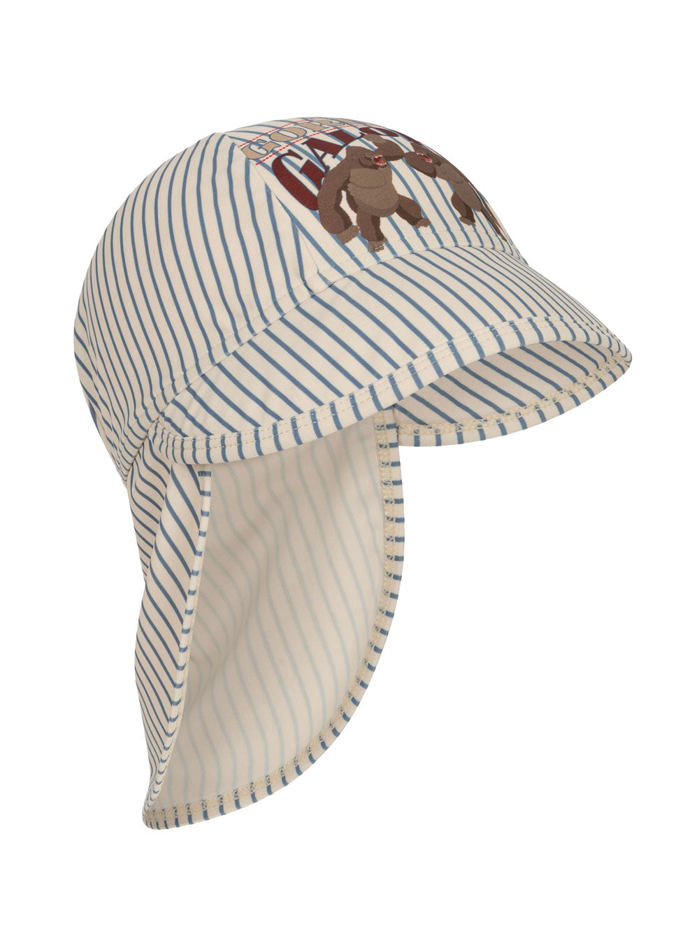 Aster Stripe Blue Sun Hat