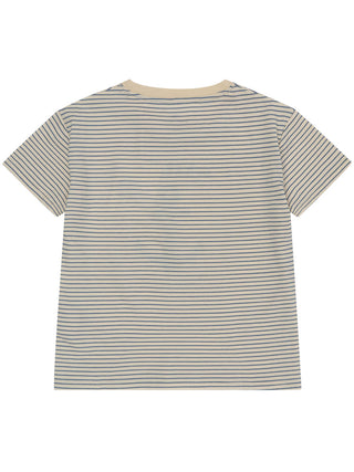 Stripe Blue Famo Tee