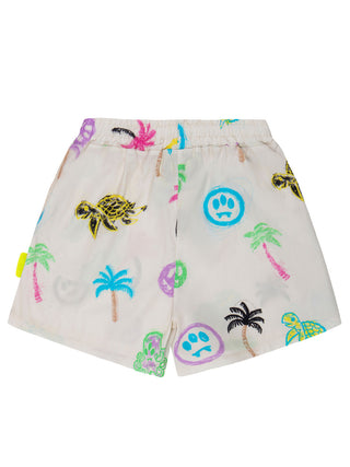 Crema Popline Shorts