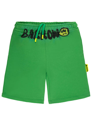 Fern Green Barrow Print Sweatshorts