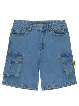 Blue Denim Shorts