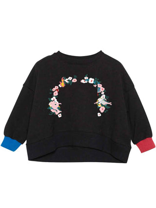 PREORDER: Black Flower Le Color Pullover