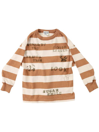 PREORDER: Brown Striped T-Shirt